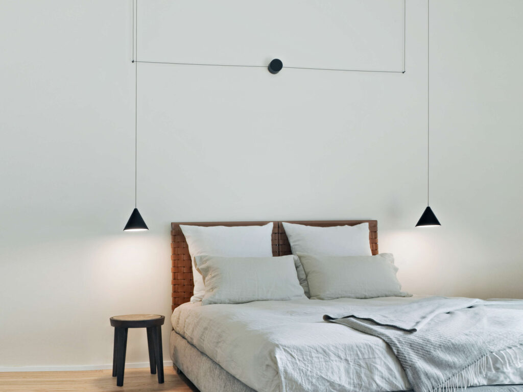 Sospensioni di design per per comodini in stile moderno