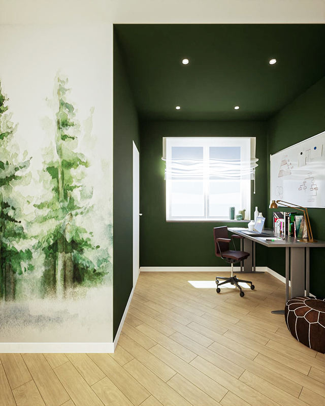 arredare-con-il-verde-foresta-cameretta