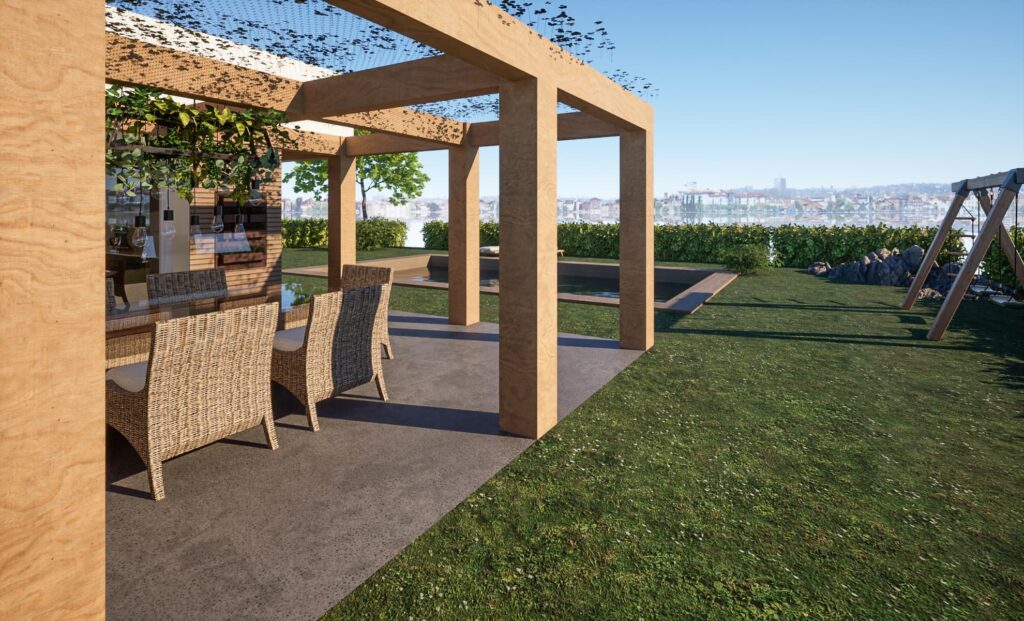 progettare-spazio-esterno-airbnb-pergola