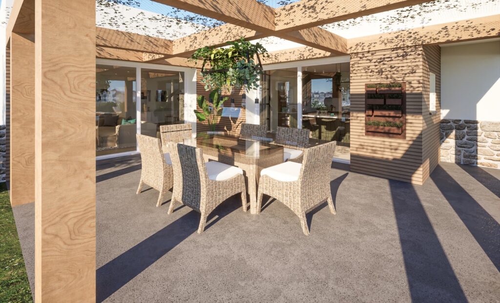 progettare-spazio-esterno-airbnb-pranzo