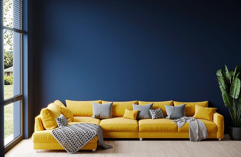 Blu profondo: come arredare con carattere e armonia